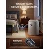 image:imageDREO Portable Air Conditioner 318S 8000 BTU ASHRAE 5000 BTU DOE Smart AC Unit for Bedroom with Drainagefree Cooling FanampDehumidifier 3 in 1 APPVoiceRemote Quiet Standing AC for Room IndoorsWhite