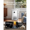 image:imageDREO Portable Air Conditioner 516S 14000 BTU ASHRAE 10000 BTU DOE Smart AC Unit for Bedroom with Drainagefree Cooling FanampDehumidifier 3 in 1 APPVoiceRemote Quiet Standing AC for Room IndoorsWhite Inverter
