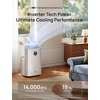 image:imageDREO Portable Air Conditioner 516S 14000 BTU ASHRAE 10000 BTU DOE Smart AC Unit for Bedroom with Drainagefree Cooling FanampDehumidifier 3 in 1 APPVoiceRemote Quiet Standing AC for Room IndoorsWhite Inverter