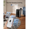 image:imageDREO Portable Air Conditioner 516S 14000 BTU ASHRAE 10000 BTU DOE Smart AC Unit for Bedroom with Drainagefree Cooling FanampDehumidifier 3 in 1 APPVoiceRemote Quiet Standing AC for Room IndoorsBlack