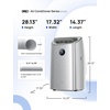 image:imageDREO Portable Air Conditioners 12000 BTU AC Unit for Bedroom with Drainagefree Cooling 46dB Quiet APPVoiceRemote 24h Timer with Fan amp Dehumidifier Smart Standing AC for Room Indoors AC515SSilver