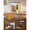 image:imageDREO Radiator Heater Quiet Electric Space Heater for Indoor Use Large Room  Dual Knobs Energy Saving 8 Safety Protection 1500W Quiet Oil Filled Radiator for Bedroom Adjustable Thermostat GreyWhite