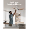 image:imageDREO Smart Ceiling Fans with Lights and Remote 42 Inch Dimmable LED Light  3400 CFM Airflow 12 Speeds amp 3 Fan Modes Stepless Color Tones Quiet DC Moto 112H Timerr RemoteAPPAlexa Control BlackGrey