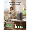 image:imageDREO Space Heater Portable Electric Heaters for Indoor Use with Thermostat  70Oscillation Remote ECO 12H Timer 5 Modes Safe Quiet Room Heater for Bedroom 1500W PTC Ceramic Heater for OfficeSilver