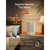 image:imageDREO Space Heater Portable Electric Heaters for Indoor Use with Thermostat  70Oscillation Remote ECO 12H Timer 5 Modes Safe Quiet Room Heater for Bedroom 1500W PTC Ceramic Heater for OfficeStarlight