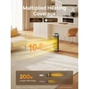 image:imageDREO Space Heaters for Indoor Use with Thermostat 1500W Electric Heaters  Fast Heating Quiet Operation 70 Oscillation Remote Control 12H Timer ECO Mode ETLCertified Safety Heat for Large RoomSilver