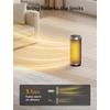 image:imageDREO Space Heaters for Indoor Use with Thermostat 1500W Electric Heaters  Fast Heating Quiet Operation 70 Oscillation Remote Control 12H Timer ECO Mode ETLCertified Safety Heat for Large RoomSilver