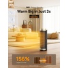 image:imageDREO Space Heaters for Indoor Use with Thermostat 1500W Electric Heaters  Fast Heating Quiet Operation 70 Oscillation Remote Control 12H Timer ECO Mode ETLCertified Safety Heat for Large RoomGold