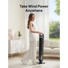 image:imageDREO Tower Fan for Bedroom 26fts Velocity 90 Oscillating 8H Timer  4 Speeds 3 Modes 28dB Quiet Standing Fan Floor Fan for Room Living Room Office Home Cooling Fan with Remote BlackBlack