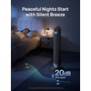 image:imageDREO Tower Fan for Bedroom 28fts Velocity 20dB Ultra Quiet 8 Speeds  2026 Upgraded DC Motor 90 Oscillating 4 Modes Standing Fan Bladeless Fan for Indoors Floor Fans with Remote BlackBlack
