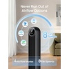 image:imageDREO Tower Fan for Bedroom 28fts Velocity 20dB Ultra Quiet 8 Speeds  2026 Upgraded DC Motor 90 Oscillating 4 Modes Standing Fan Bladeless Fan for Indoors Floor Fans with Remote BlackBlack