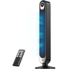 image:imageDREO Tower Fan for Bedroom 28fts Velocity 20dB Ultra Quiet 8 Speeds  2026 Upgraded DC Motor 90 Oscillating 4 Modes Standing Fan Bladeless Fan for Indoors Floor Fans with Remote BlackBlack