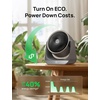 image:imageDREO Whole Room Heater 3D Oscillating Heating Space Heaters for Indoor Use  60 Vertical amp 90 Horizontal Oscillation 12 fts LongRange Circulator 3 Heat amp 3 Fan Settings Bedroom Office BlackGrey