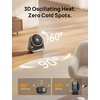 image:imageDREO Whole Room Heater 3D Oscillating Heating Space Heaters for Indoor Use  60 Vertical amp 90 Horizontal Oscillation 12 fts LongRange Circulator 3 Heat amp 3 Fan Settings Bedroom Office BlackGrey