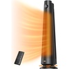 image:imageDREO Space Heater Large Room 120 Oscillation 30 Heaters with Remote  Adjustable Thermostat 5 Heat amp 3 Fan levels 8 Safety Protection ECO Mode 112H Timer 25dB Quiet Heater for Office BlackBlack
