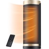 image:imageDREO Space Heaters for Indoor Use with Thermostat 1500W Electric Heaters  Fast Heating Quiet Operation 70 Oscillation Remote Control 12H Timer ECO Mode ETLCertified Safety Heat for Large RoomGold