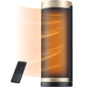 image:imageDREO Space Heaters for Indoor Use with Thermostat 1500W Electric Heaters  Fast Heating Quiet Operation 70 Oscillation Remote Control 12H Timer ECO Mode ETLCertified Safety Heat for Large RoomGold