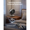 image:imageDREO 16 Inch 20dB Quiet Smart Fans for Bedroom DC Room Fan with Remote 120120 Oscillating Fan 6 Modes 9 Speeds 12H TimerWorks AlexaGoogleWiFiVoice Control Silver Oversize DRHAF004SSilver
