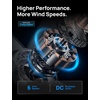 image:imageDREO Ceiling Fans with Lights 44 Flush Mount Smart Ceiling Fan RemoteSilver
