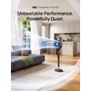 image:imageDREO Fan for Bedroom 2026 New model120100 OmniDirectional Oscillating Fan 96ft DC Motor 20 dB Quiet Standing Pedestal Fans 9 Speeds 3 Modes Remote 3742 Adjustable Height 8H TimerBlack Standard