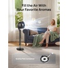 image:imageDREO Fan for Bedroom 2026 New model120100 OmniDirectional Oscillating Fan 96ft DC Motor 20 dB Quiet Standing Pedestal Fans 9 Speeds 3 Modes Remote 3742 Adjustable Height 8H TimerBlack Standard