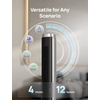 image:imageDREO Smart 42 Tower Fan for Bedroom 12 Speeds 20dB Quiet Standing Fan  40ft Far Airflow 28 fts Cooling Airflow 12 Speeds 4 Modes 90 Oscillating Fans for Indoors 12H Timer DC Motor