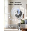 image:imageDREO Smart Fan for Bedroom 120105 Omnidirectional Oscillating Quiet 20dB Fan 100ft Air Circulator Pedestal Fan with DC Motor 8 Speeds 6 Modes 3743 Height WiFiVoiceAlexa no lightWhite