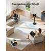 image:imageDREO Smart Fan for Bedroom 120105 Omnidirectional Oscillating Quiet 20dB Fan 100ft Air Circulator Pedestal Fan with DC Motor 8 Speeds 6 Modes 3743 Height WiFiVoiceAlexa no lightBlack