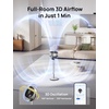 image:imageDREO Smart Fan for Bedroom Positionbased Oscillation 150120 3D Oscillating Fan 110ft Pedestal Fans with WiFiVoiceRemote Standing Fans Work with AlexaGoogle 9 Speeds 6 Modes 20dB SilverSilver