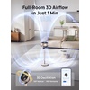 image:imageDREO Smart Fan for Bedroom Positionbased Oscillation 150120 3D Oscillating Fan 110ft Pedestal Fans with WiFiVoiceRemote Standing Fans Work with AlexaGoogle 9 Speeds 6 Modes 20dB SilverGold