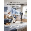 image:imageDREO Smart Fan for Bedroom standing 150 100 OmniDirectional Oscillating Fans 120ft CirculAir Quiet Fan with DC Motor 12 Speeds 6 Modes 20dBRemote Control 12H TimerBlack