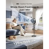 image:imageDREO Smart Fan for Bedroom standing 150 100 OmniDirectional Oscillating Fans 120ft CirculAir Quiet Fan with DC Motor 12 Speeds 6 Modes 20dBRemote Control 12H TimerGrey