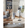 image:imageDREO Smart Fan for Bedroom standing 150 100 OmniDirectional Oscillating Fans 120ft CirculAir Quiet Fan with DC Motor 12 Speeds 6 Modes 20dBRemote Control 12H TimerGrey