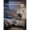 image:imageDREO Smart Fan for Bedroom120 Vertical and 90 Oscillating Fan with RemoteVoice 13 Inch Height Quiet Air Circulator for Whole Room 70 ft 4 Speeds 5 Modes 12H Timer Desk Fans for Home OfficeSilver