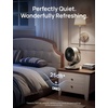 image:imageDREO Smart Fan for Bedroom120 Vertical and 90 Oscillating Fan with RemoteVoice 13 Inch Height Quiet Air Circulator for Whole Room 70 ft 4 Speeds 5 Modes 12H Timer Desk Fans for Home OfficeGold