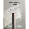 image:imageDREO Smart Tower Fan for Bedroom 120 Oscillating Fan 20dB Quiet DC Motor  28fts Airflow 12 Speeds 4 Modes Bladeless Standing Fan 12H Timer Cooling Fan for Home Living Room App amp Alexa ControlStarlight