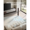 image:imageDREO Smart Tower Fan for Bedroom 120 Oscillating Fan 20dB Quiet DC Motor  28fts Airflow 12 Speeds 4 Modes Bladeless Standing Fan 12H Timer Cooling Fan for Home Living Room App amp Alexa ControlStarlight