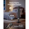 image:imageDREO Smart Tower Fan for Bedroom 4045 Adjustable Height 20dB Quiet Fan  28 fts Velocity DC Motor 9 Speeds 4 Modes 90Oscillating Standing Fan 12H Timer for Home Office with AlexaGoogleBlack
