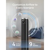 image:imageDREO Smart Tower Fan for Bedroom 4045 Adjustable Height 20dB Quiet Fan  28 fts Velocity DC Motor 9 Speeds 4 Modes 90Oscillating Standing Fan 12H Timer for Home Office with AlexaGoogleBlack