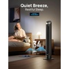 image:imageDREO Tower Fan for Bedroom 90 Oscillating Fan 5 Speeds 4 Cooling Modes  26 fts Powerful Airflow 28dB Quiet Fan 12H Timer 40 Standing Floor Fan for Home Office with Remote ControlBlack