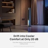image:imageDREO TurboCool Misting Fan 765S Fans that Blow Cold Air 10F Cooling Fan  34fts Fast Evaporative Air Cooler 6L Tank 20 dB Quiet DC Motor 90 Tower Fan with 12 Speeds 4 Modes for Home GreyGrey