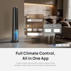image:imageDREO TurboCool Misting Fan 765S Fans that Blow Cold Air 10F Cooling Fan  34fts Fast Evaporative Air Cooler 6L Tank 20 dB Quiet DC Motor 90 Tower Fan with 12 Speeds 4 Modes for Home GreyGrey