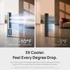 image:imageDREO TurboCool Misting Fan 765S Fans that Blow Cold Air 10F Cooling Fan  34fts Fast Evaporative Air Cooler 6L Tank 20 dB Quiet DC Motor 90 Tower Fan with 12 Speeds 4 Modes for Home GreySilver