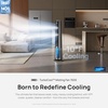 image:imageDREO TurboCool Misting Fan 765S Fans that Blow Cold Air 10F Cooling Fan  34fts Fast Evaporative Air Cooler 6L Tank 20 dB Quiet DC Motor 90 Tower Fan with 12 Speeds 4 Modes for Home GreyGrey