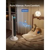 image:imageDREO TurboCool Outdoor Misting Fan 711AS 33 fts High Velocity 20dB Quiet  12 Speeds 4 Modes 150 Customizable Oscillating Smart Standing Fan for Bedroom DC Motor IPX4rated Weather ResistantWhite