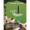 image:imageDREO TurboCool Outdoor Misting Fan 711AS 33 fts High Velocity 20dB Quiet  12 Speeds 4 Modes 150 Customizable Oscillating Smart Standing Fan for Bedroom DC Motor IPX4rated Weather ResistantGrey