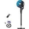 image:imageDREO Fan for Bedroom 2026 Upgraded 90ft Airflow 20dB Quiet Fan 90 Oscillating Standing Fan for Whole Room DC Motor 8H Speeds 3 Modes 3842 Adjustable Height 8H Timer 105 Manual VerticalBlack