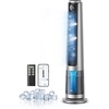 image:imageDREO TurboCool Misting Fan 765S Fans that Blow Cold Air 10F Cooling Fan  34fts Fast Evaporative Air Cooler 6L Tank 20 dB Quiet DC Motor 90 Tower Fan with 12 Speeds 4 Modes for Home GreySilver