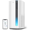 image:imageDREO Smart Air Purifier for Home Washable PreFilter Air Cleaner with WiFiVoiceAlexaSmokeDustPollenOdorPM25 Quality Monitor 4 Speeds amp AutoTurboQuiet HEPA Sleep Mode DRHAP003AS