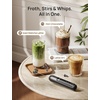 image:imageDREO Milk Frother Handheld Coffee Drink Hand Mixer Wand BaristaMaker NanoBlack